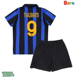 Inter Milan Marcus Thuram #9 Replika Babytøj Hjemmebanesæt Børn 2026-27 Kortærmet (+ Korte bukser)